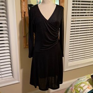 NWT NIC + ZOE BLACK LINED DRESS